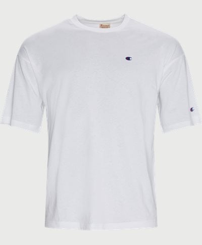 Champion T-shirts TEE SHAPE 215341 Hvid